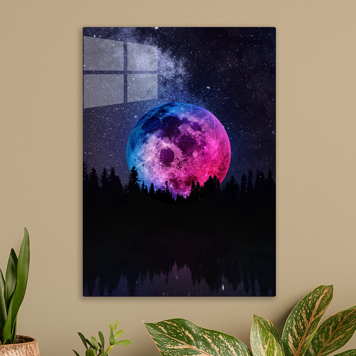 Colorful Moonrise 