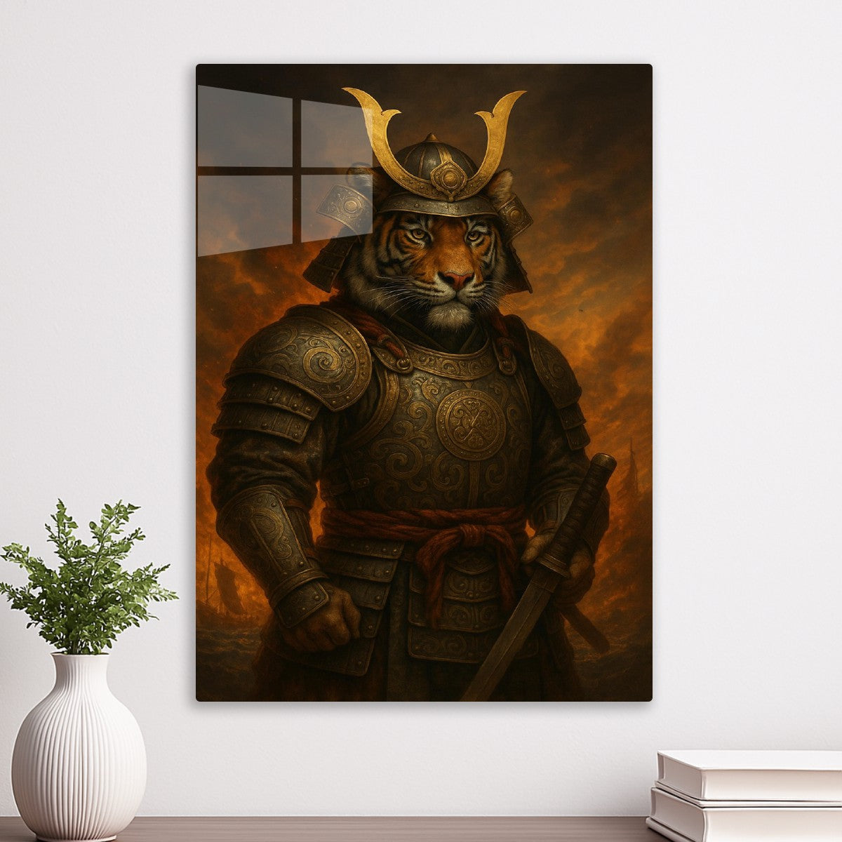 Samurai Tiger Fantasy