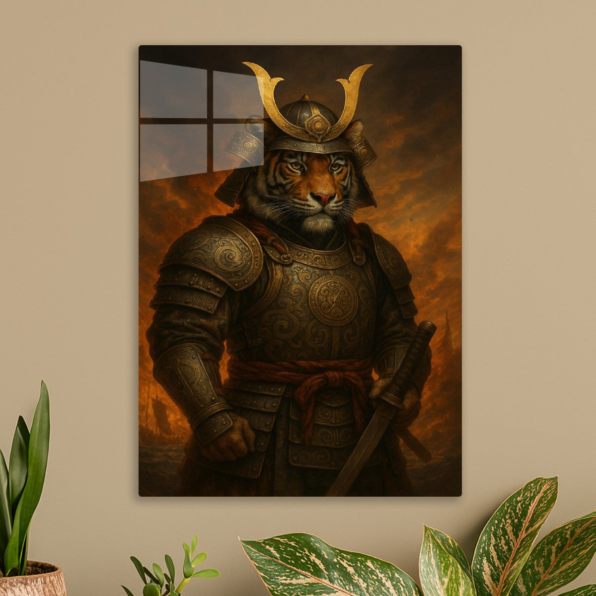 Samurai Tiger Fantasy