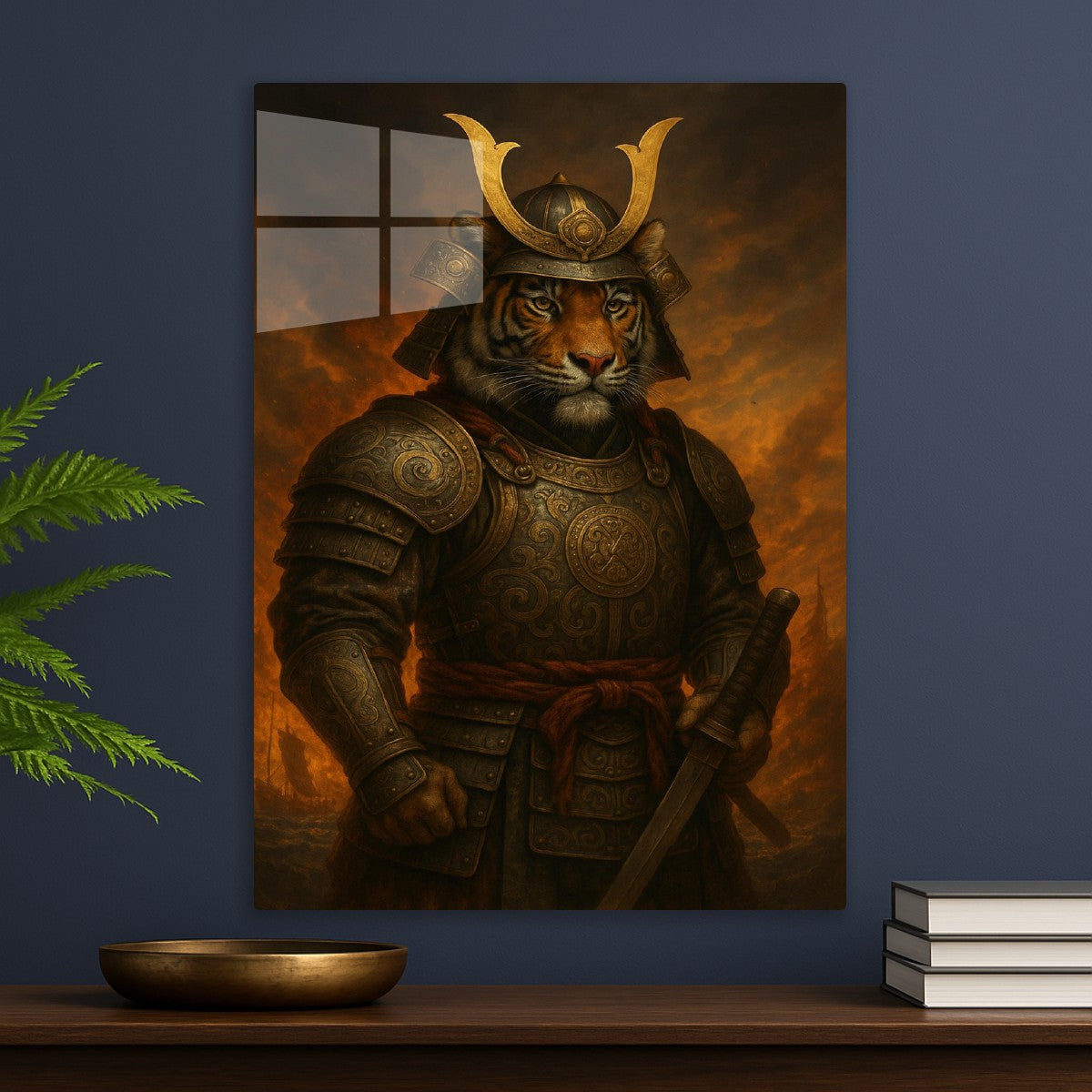 Samurai Tiger Fantasy