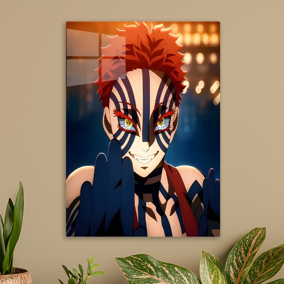 Akaza Malicious Grin, Demon Slayer Kimetsu no Yaiba