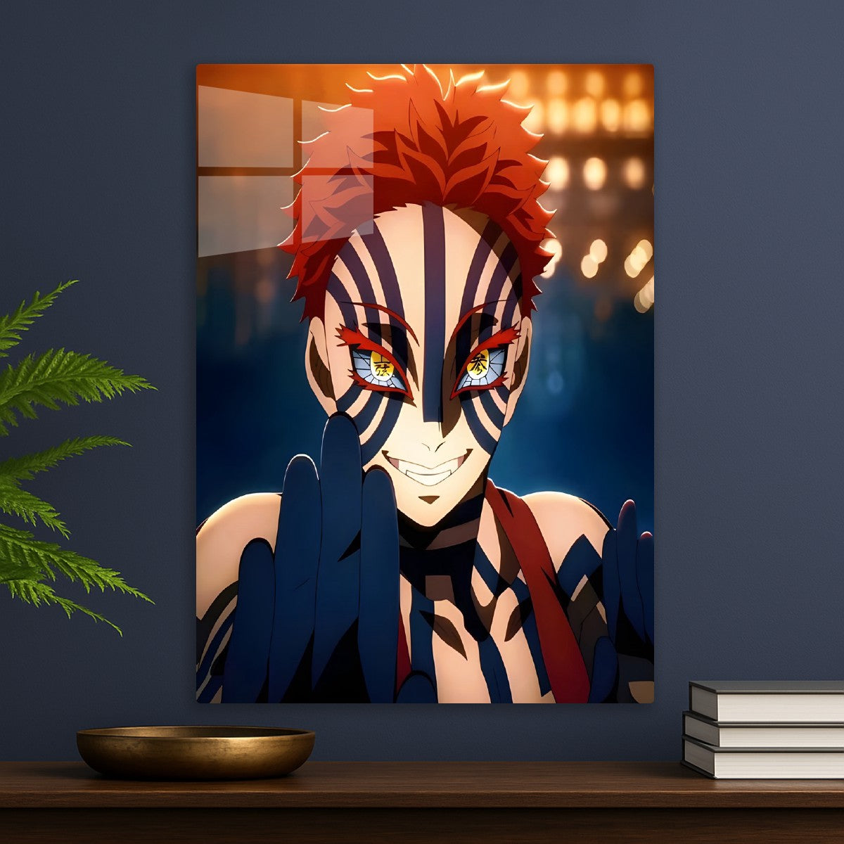 Akaza Malicious Grin, Demon Slayer Kimetsu no Yaiba