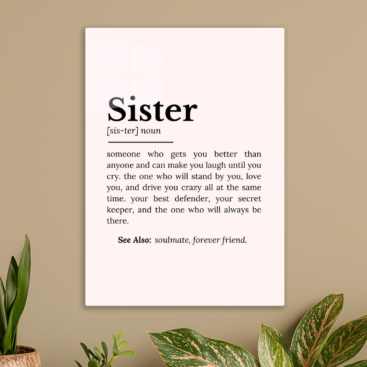 Sister Definition: Best Friend