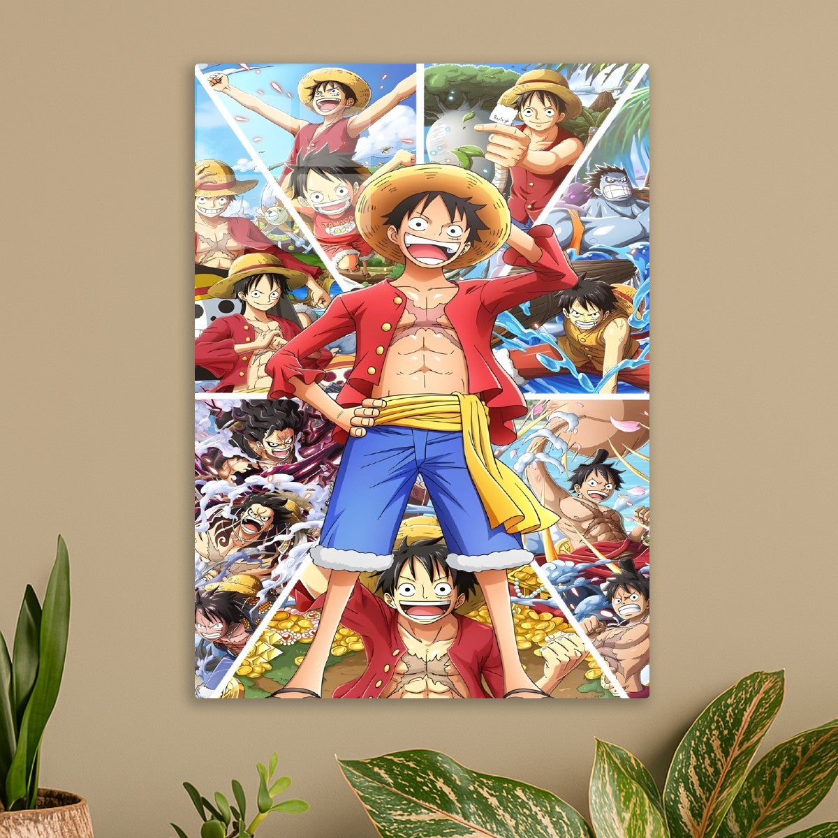 The Many Faces of Luffy, One Piece