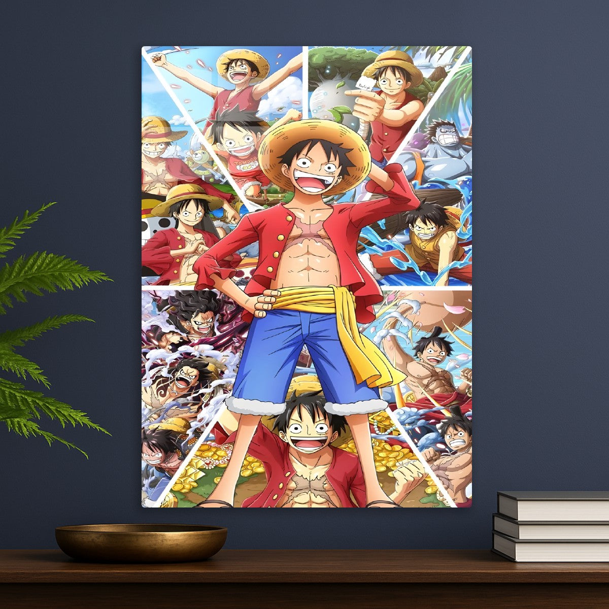 The Many Faces of Luffy, One Piece