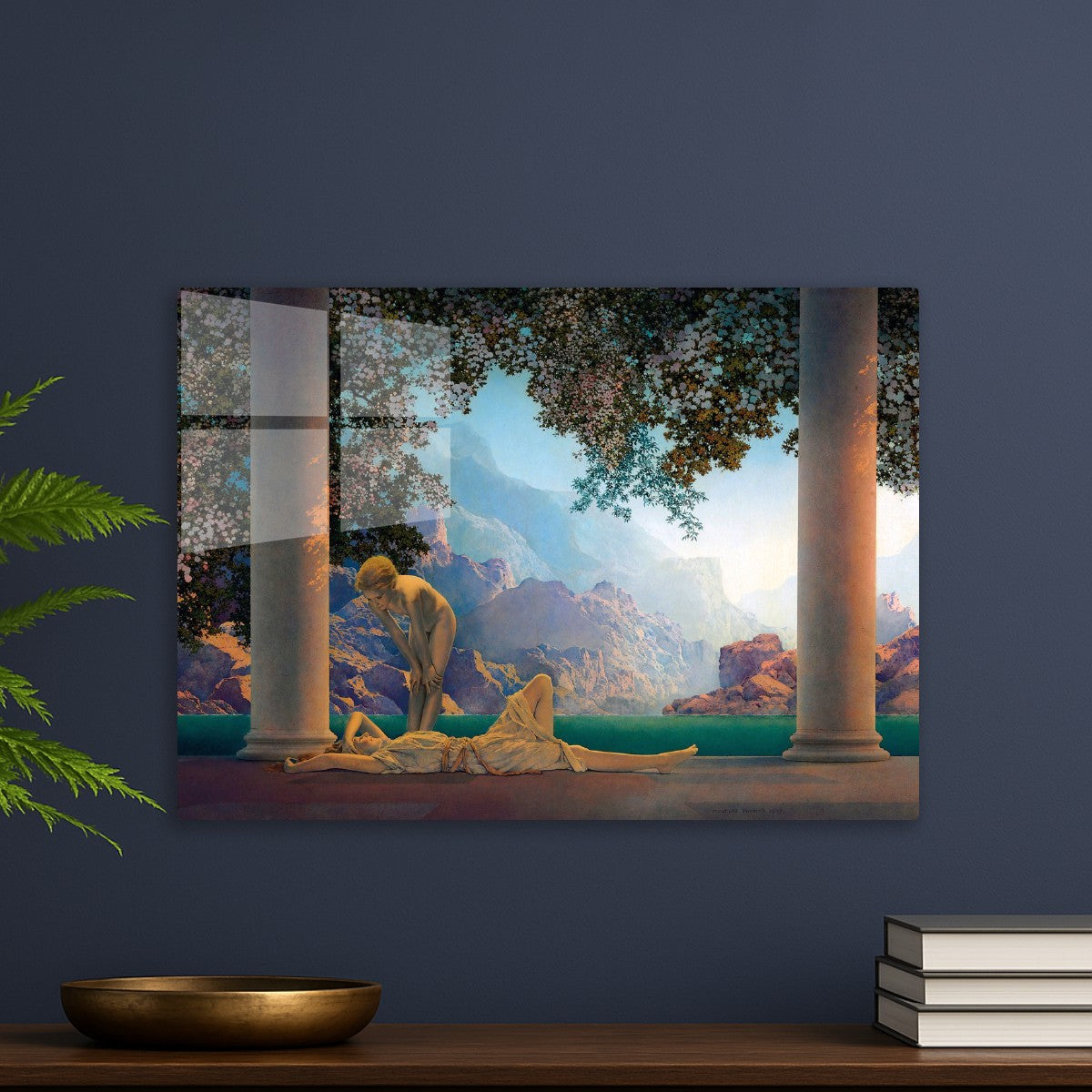 Maxfield Parrish Daybreak 1922 painting