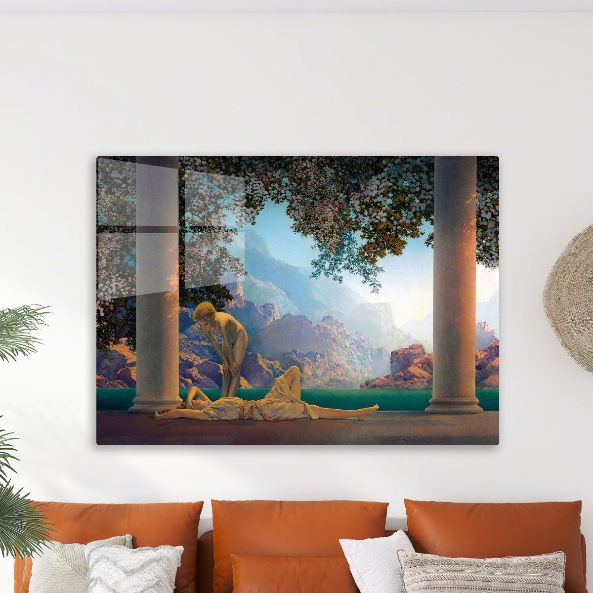 Maxfield Parrish Daybreak 1922 painting