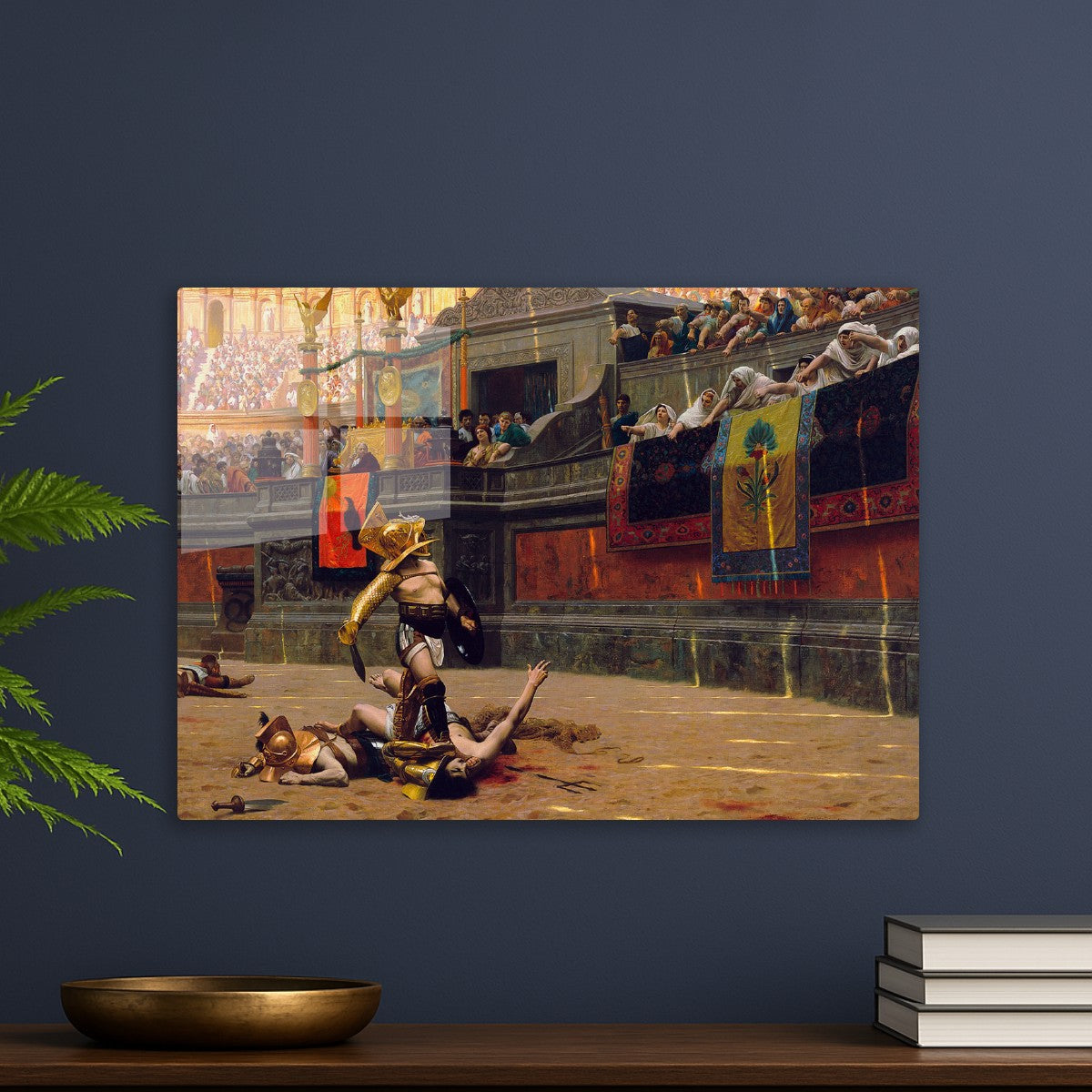 Pollice verso painting