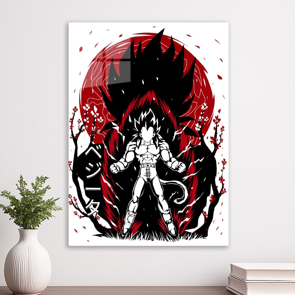 Vegeta Japanese style, Dragon ball