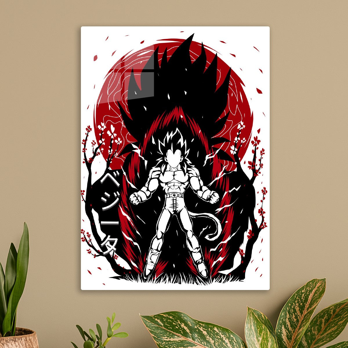 Vegeta Japanese style, Dragon ball