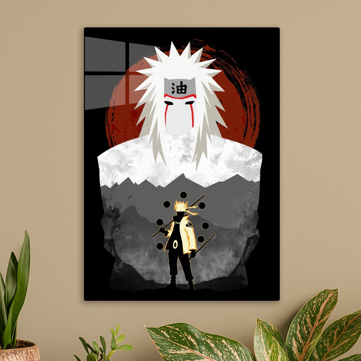 Jiraiya and naruto