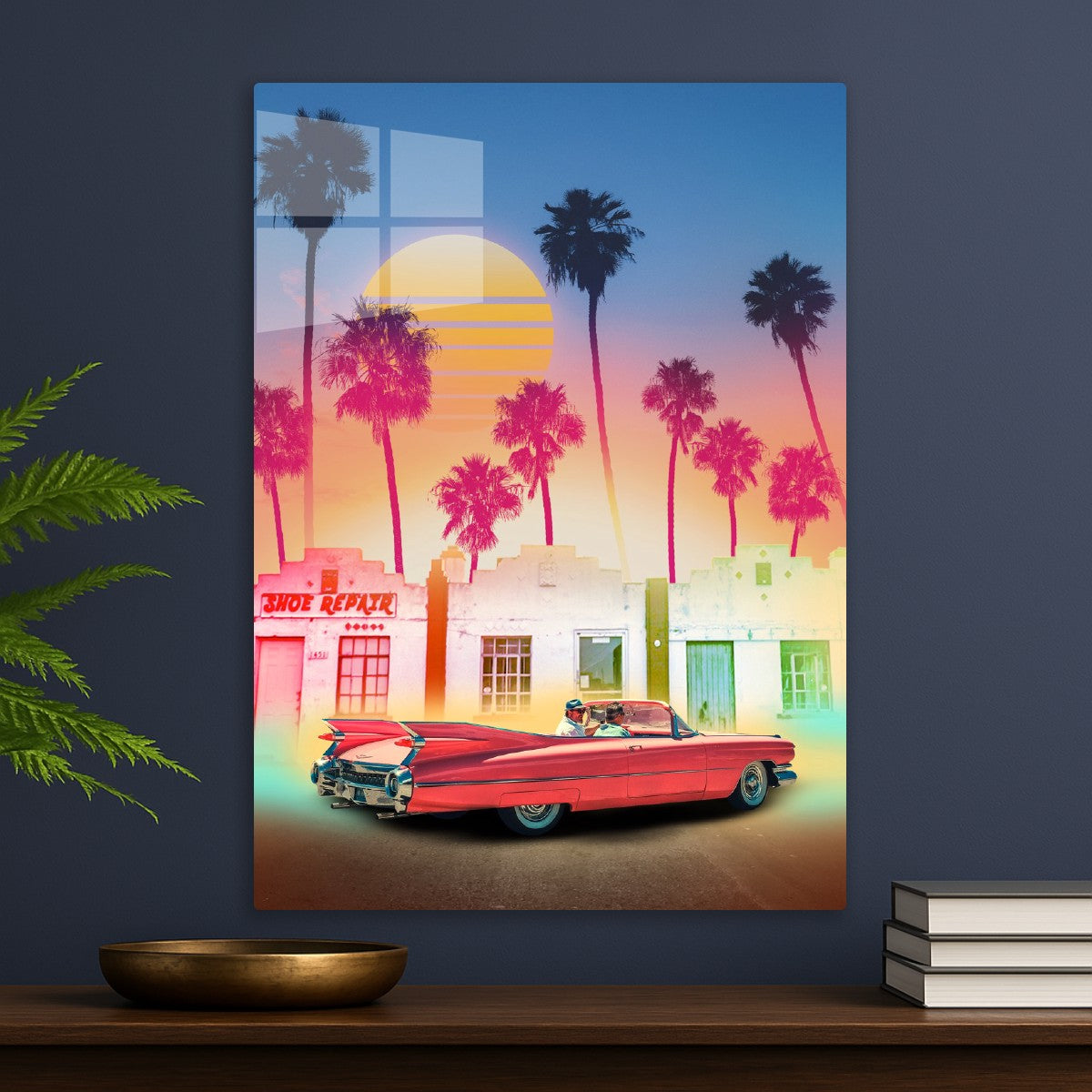 Retro Miami cars