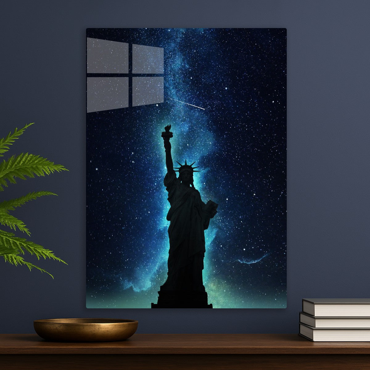 Cosmic Liberty statue 