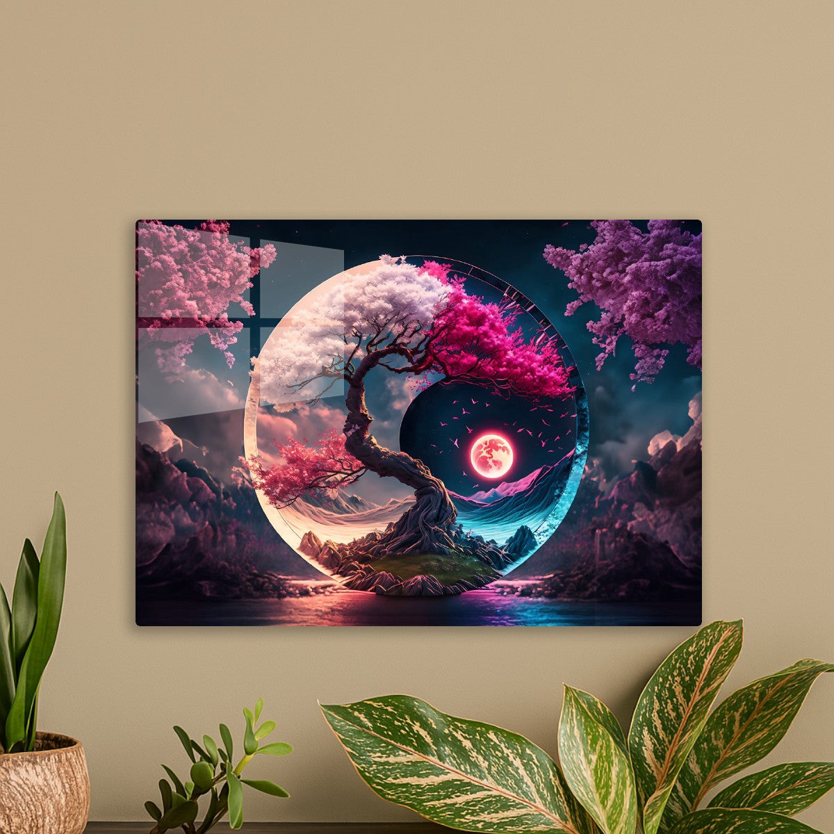 Zen Fantasy Night and Morning
