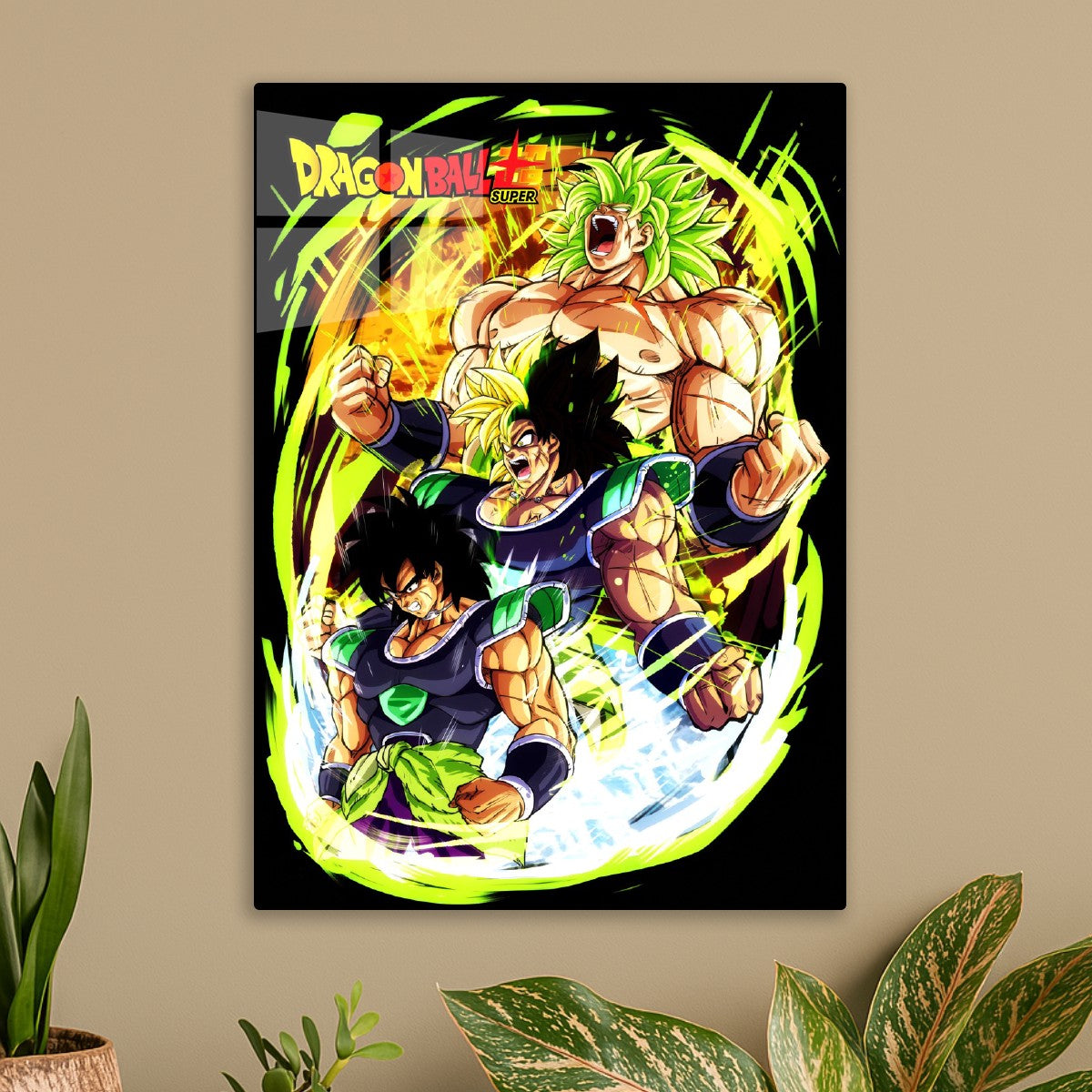 Broly transform, Dragon ball