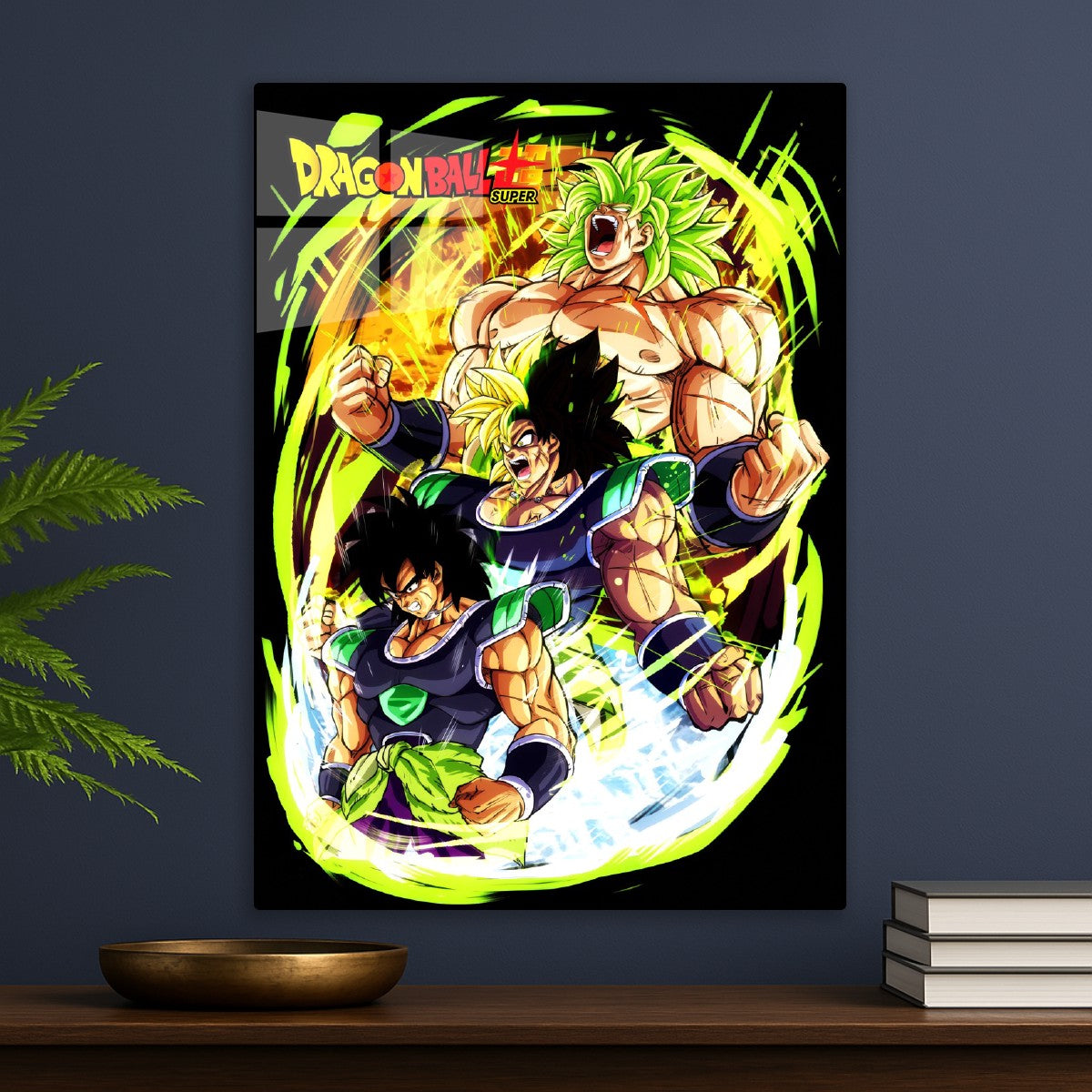 Broly transform, Dragon ball