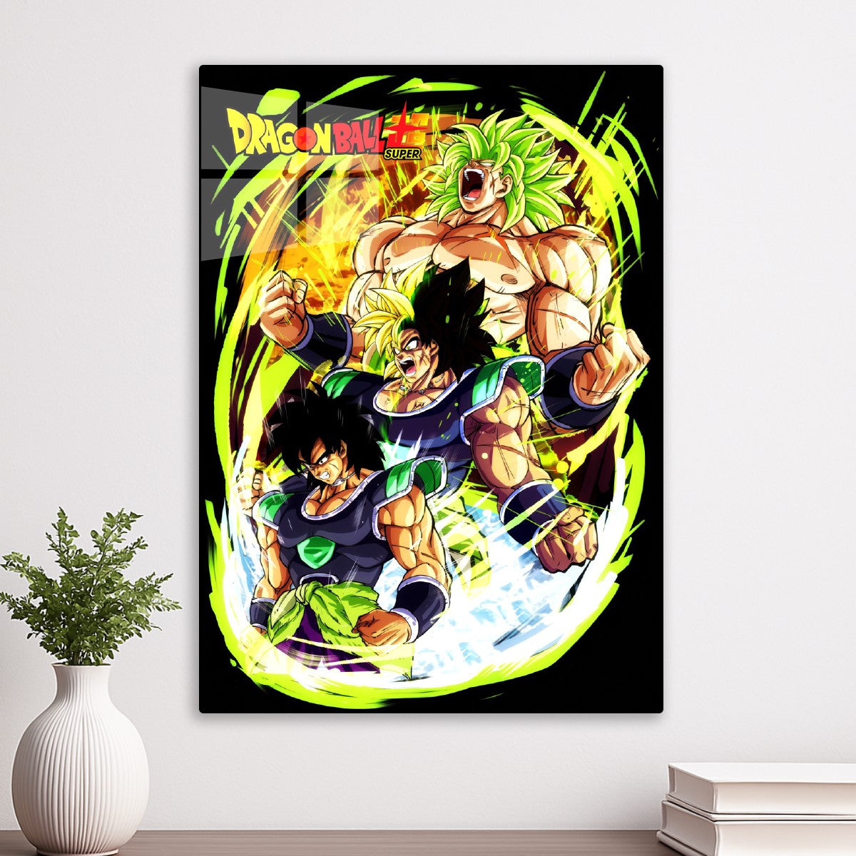 Broly transform, Dragon ball