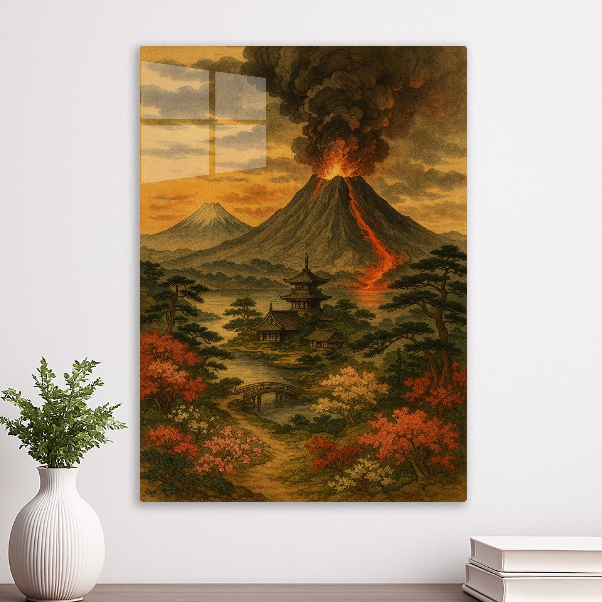 Eruption Over Kyoto