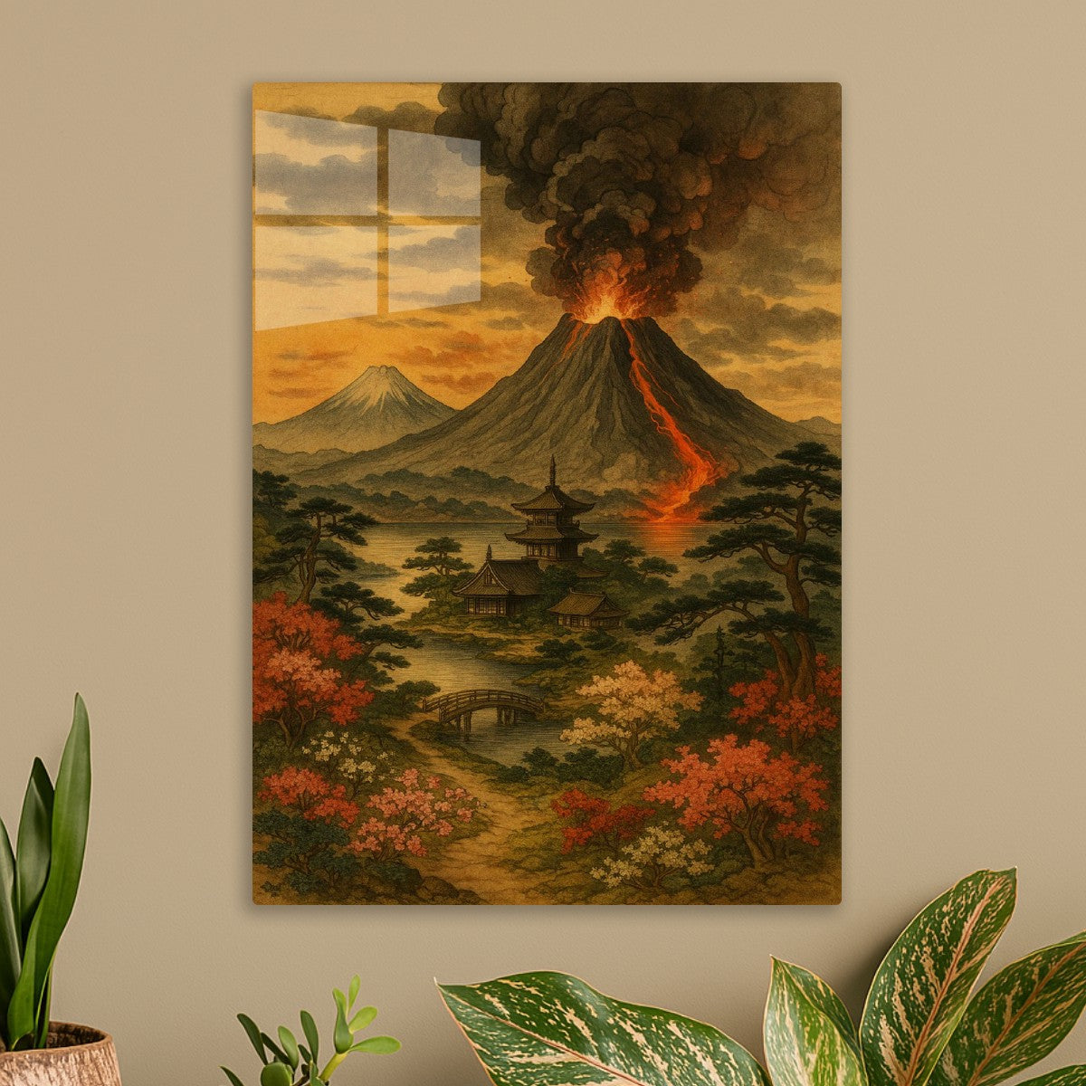 Eruption Over Kyoto