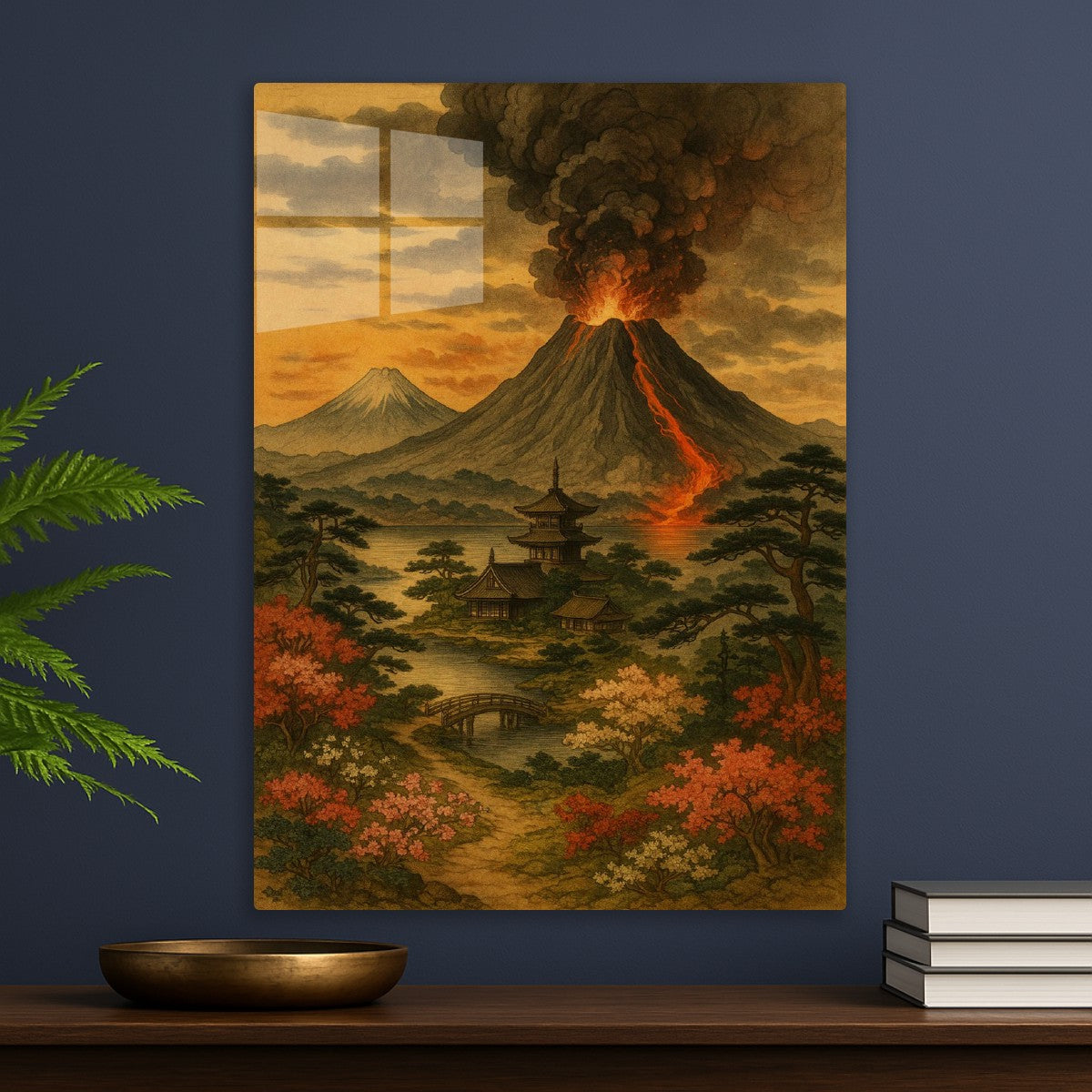 Eruption Over Kyoto