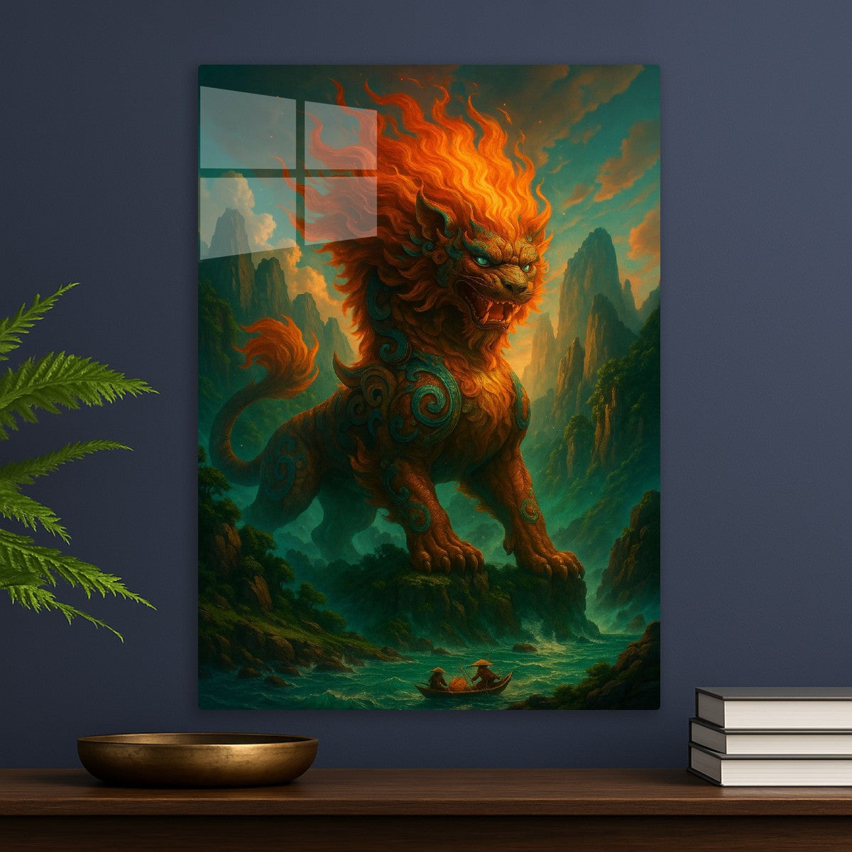 Legendary Fire Lion