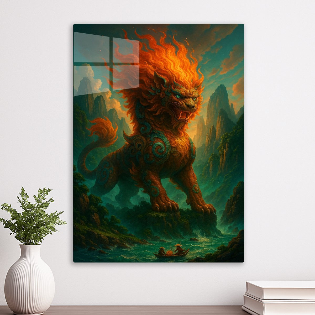 Legendary Fire Lion