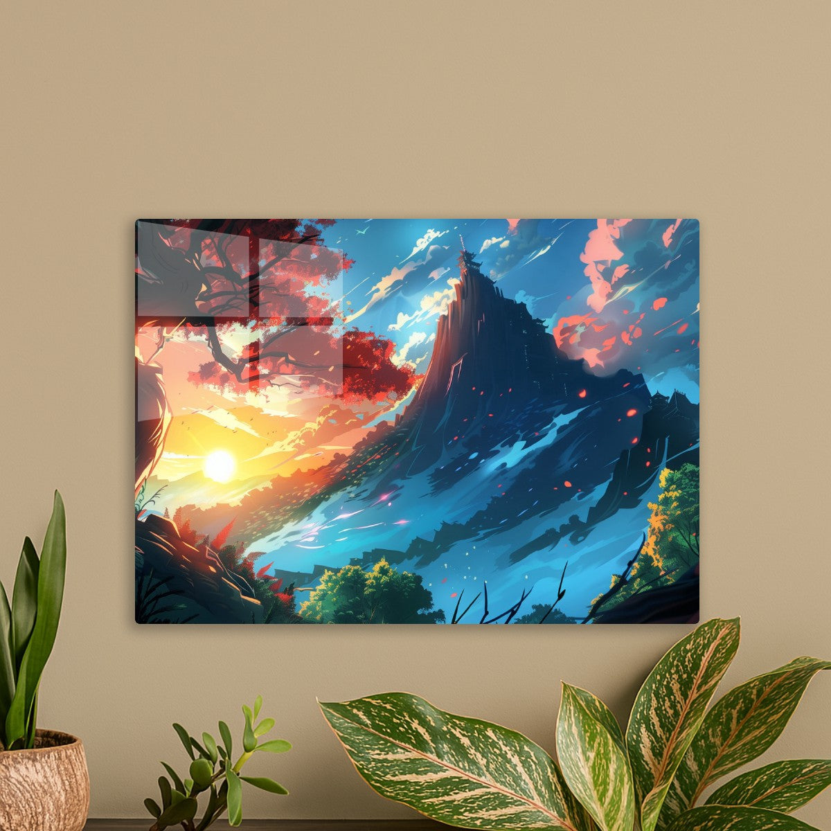 Fantasy Mountain view