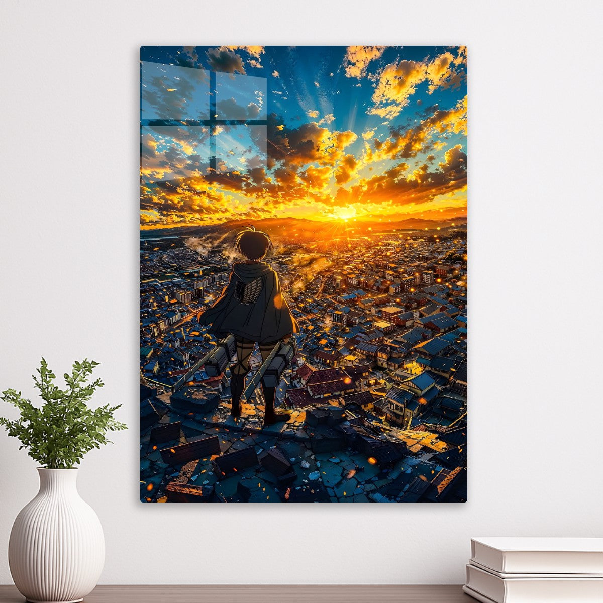 The Survey Corps' Resolve Eren Yeager, Attack on titan