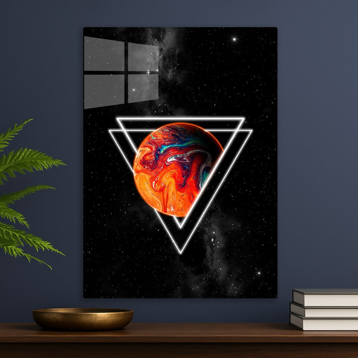 Volcano Space Moonrise 