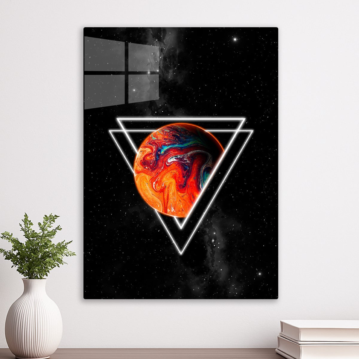 Volcano Space Moonrise 