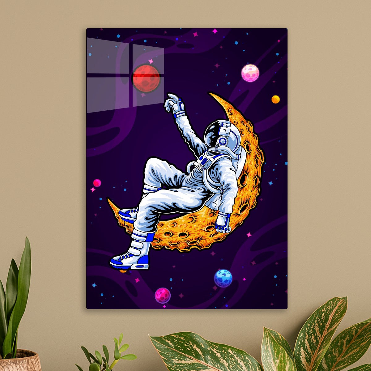 Astronaut and Mars