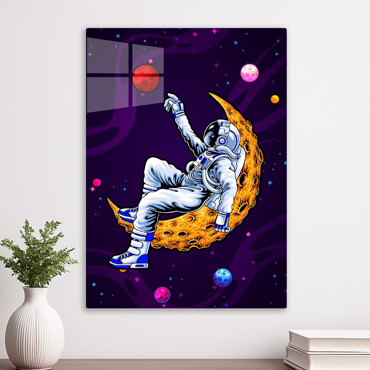 Astronaut and Mars