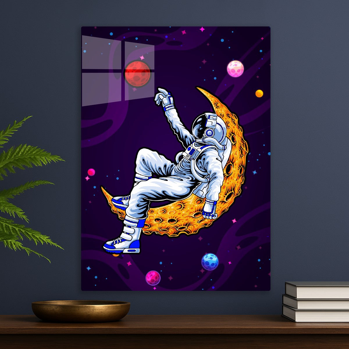 Astronaut and Mars