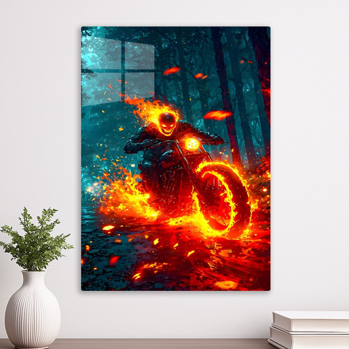 Ghost Rider's Hellfire on Two Wheels