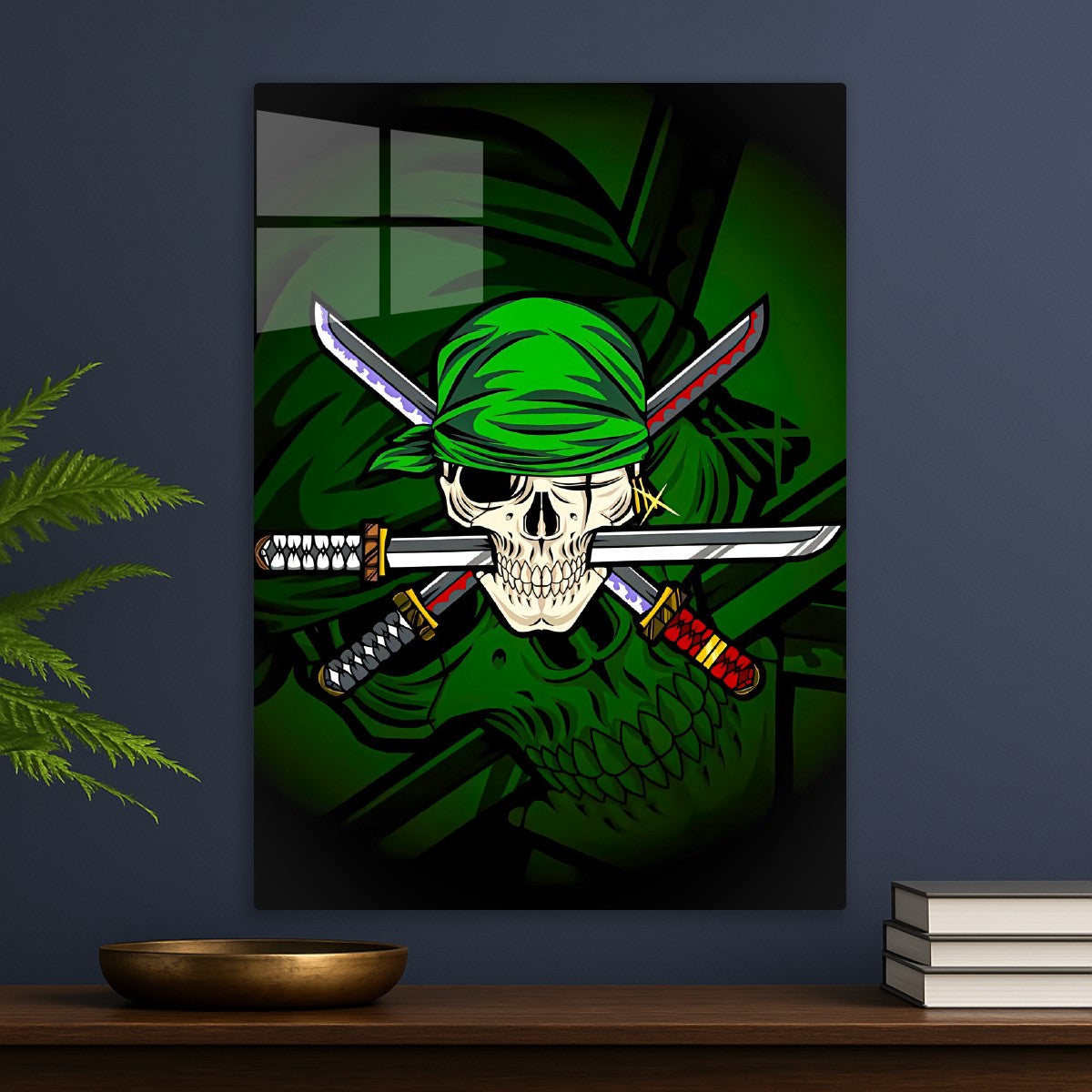 Zoro Pirate Skull Emblem, One Piece