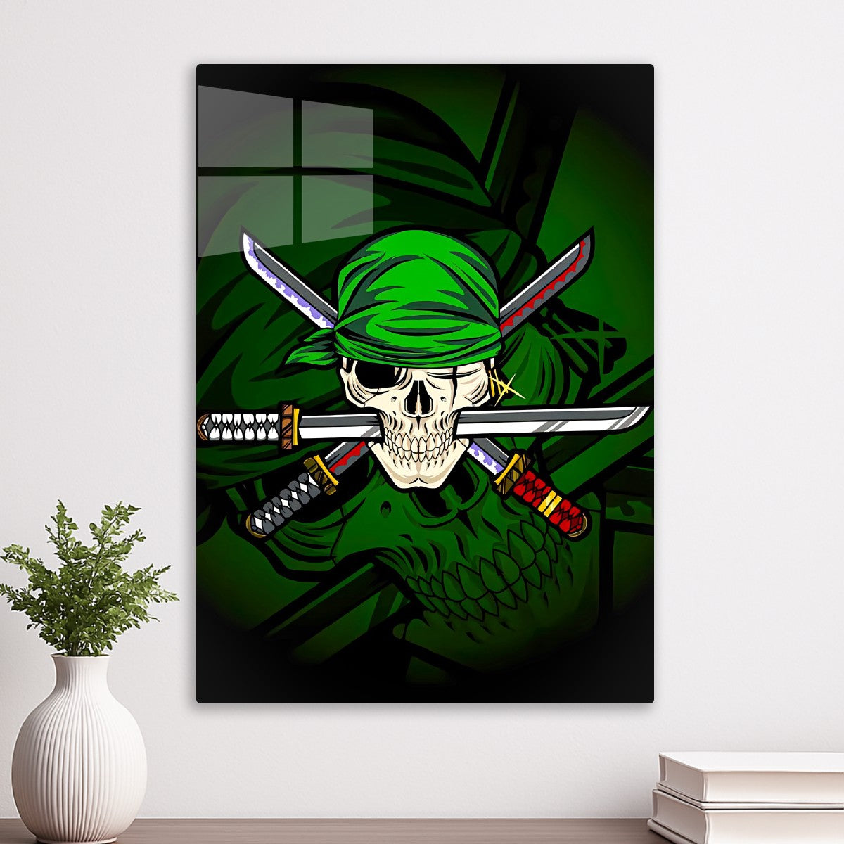 Zoro Pirate Skull Emblem, One Piece
