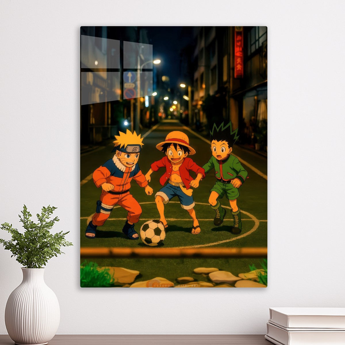 Naruto, Monkey D Luffy and Gon Freecss