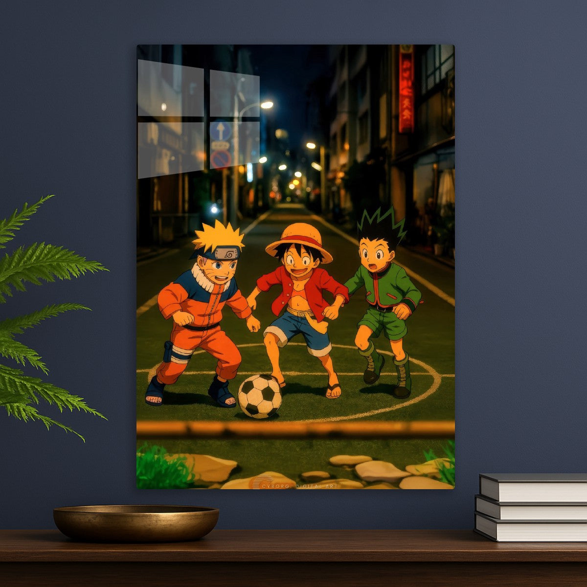Naruto, Monkey D Luffy and Gon Freecss