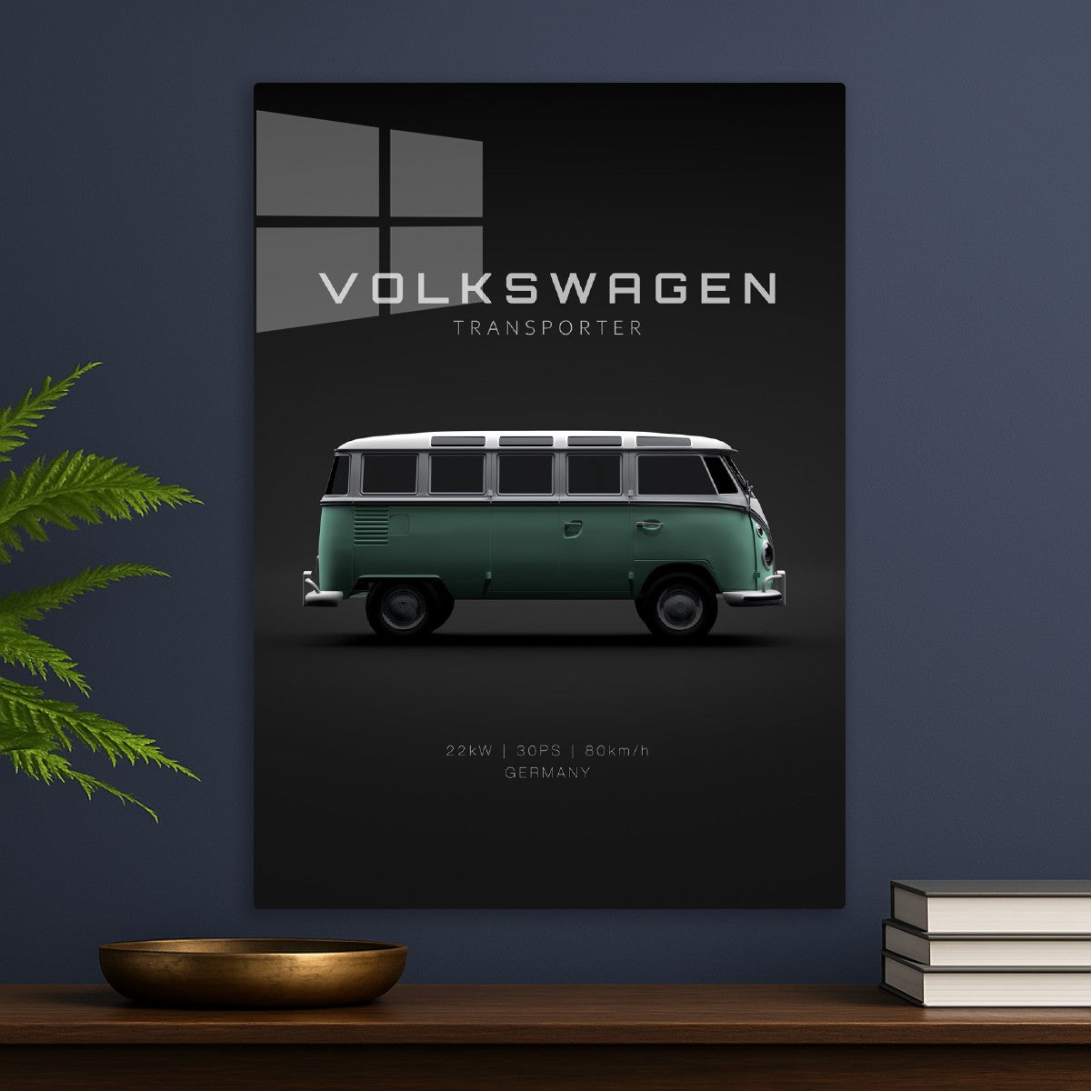 VW Transporter T1 1950 - Green