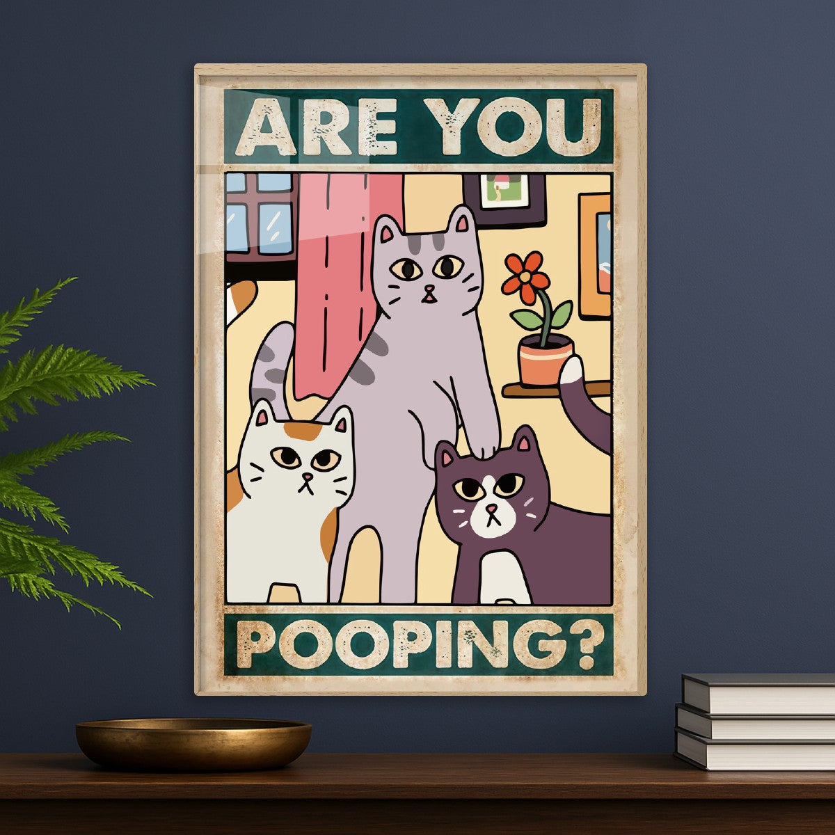 cats are you pooping