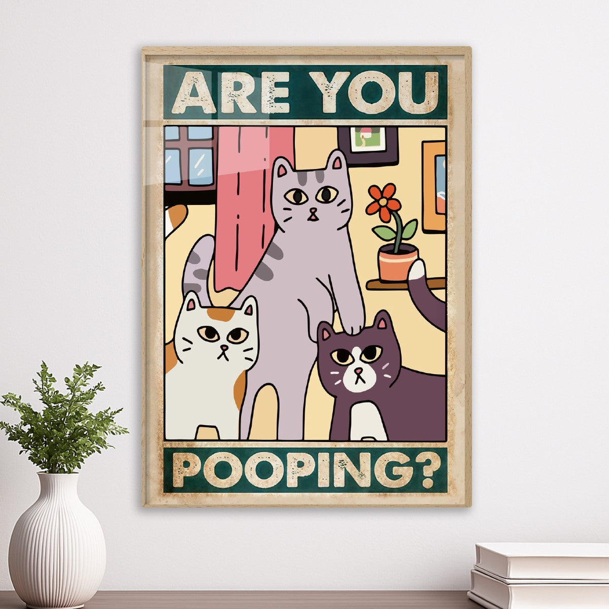 cats are you pooping