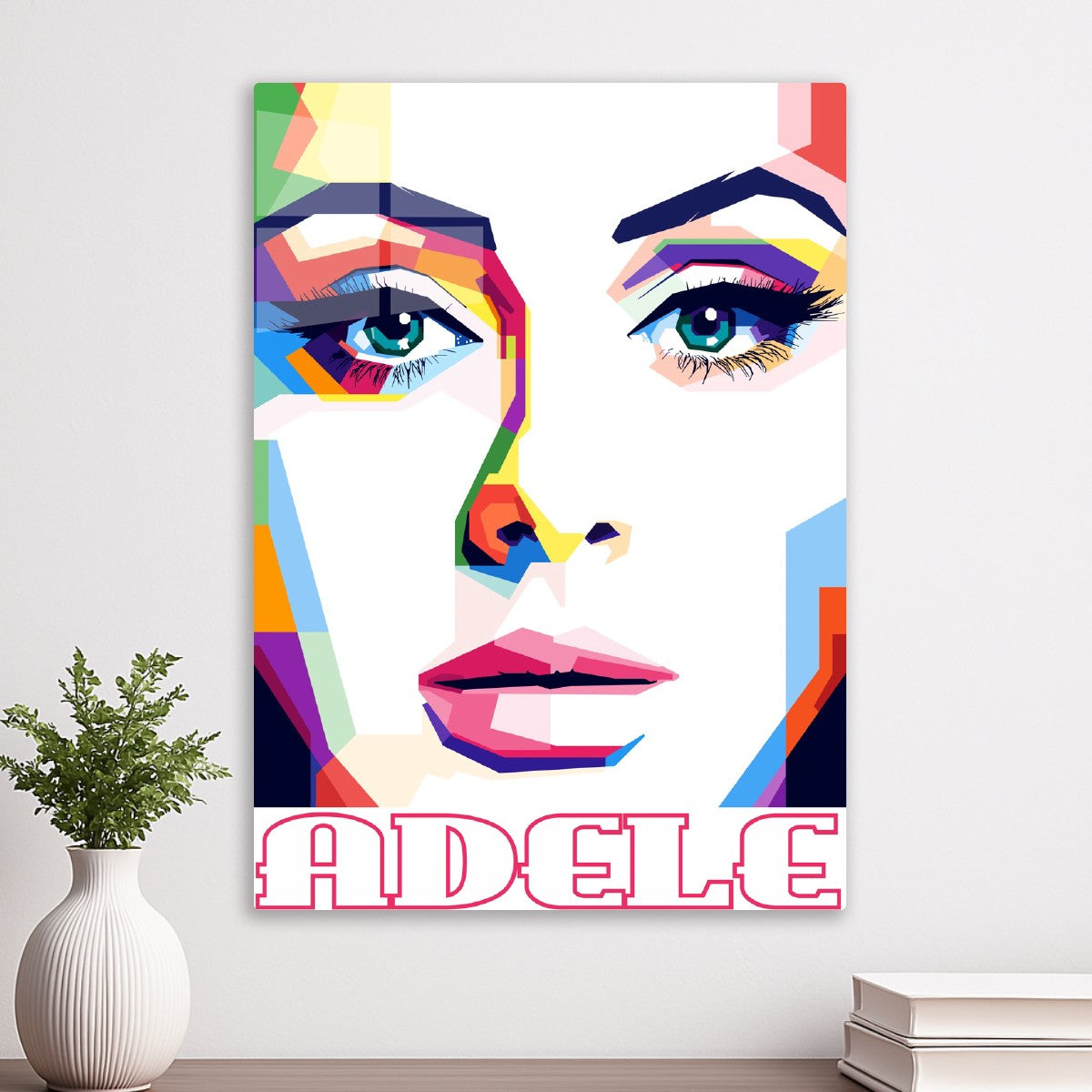 Adele Face, WPAP Popart Style