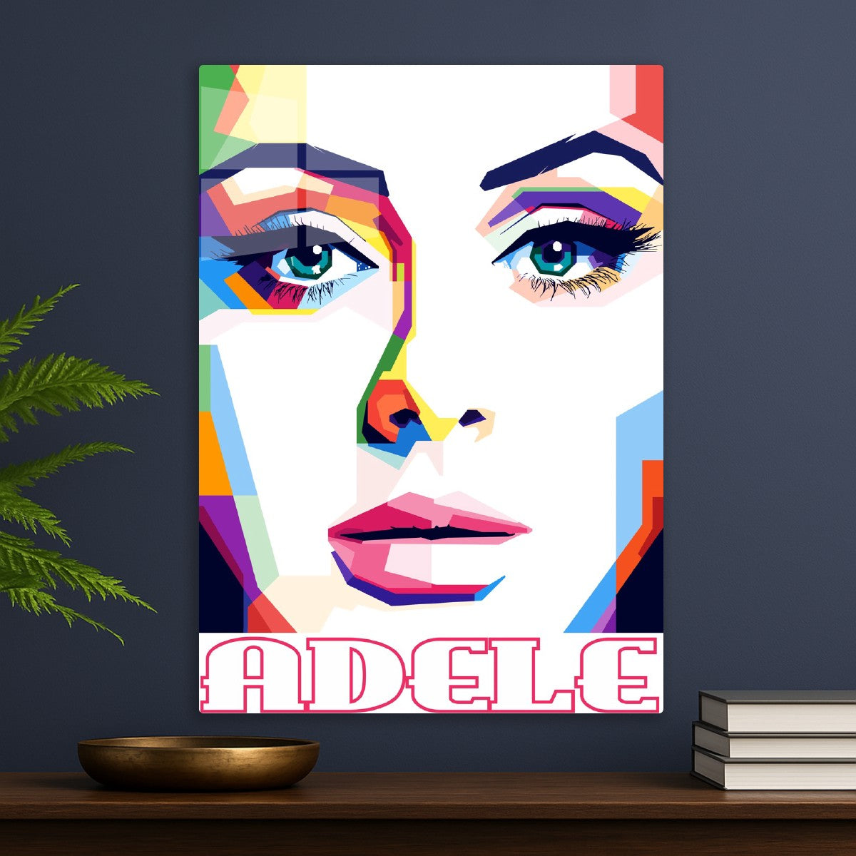 Adele Face, WPAP Popart Style
