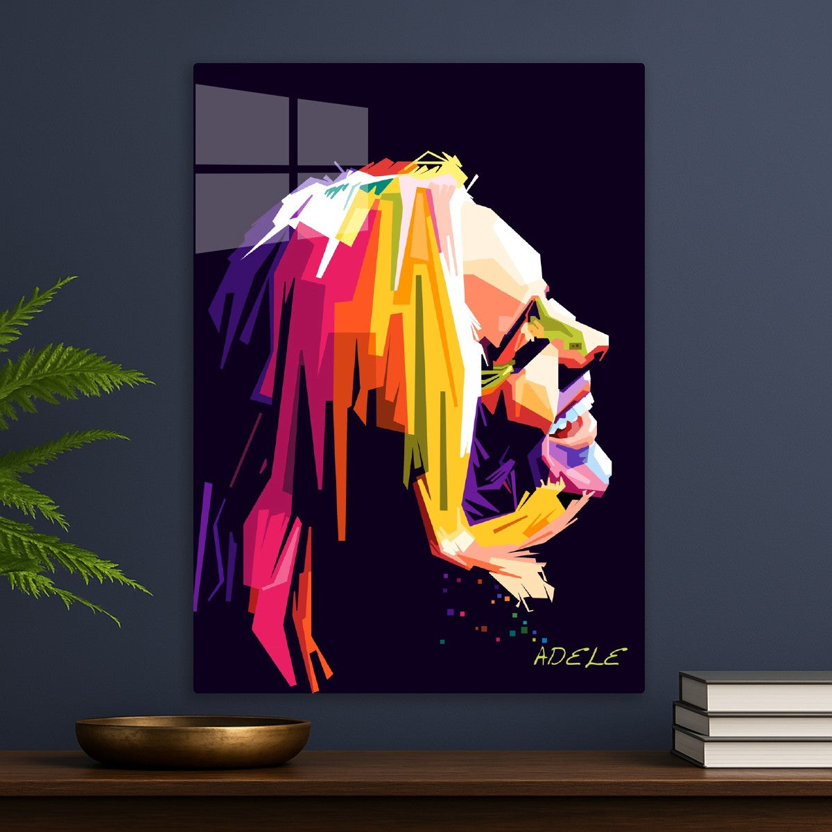 Adele Smile in WPAP Popart