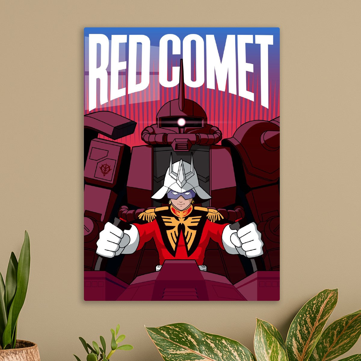 131 Classic Red Comet
