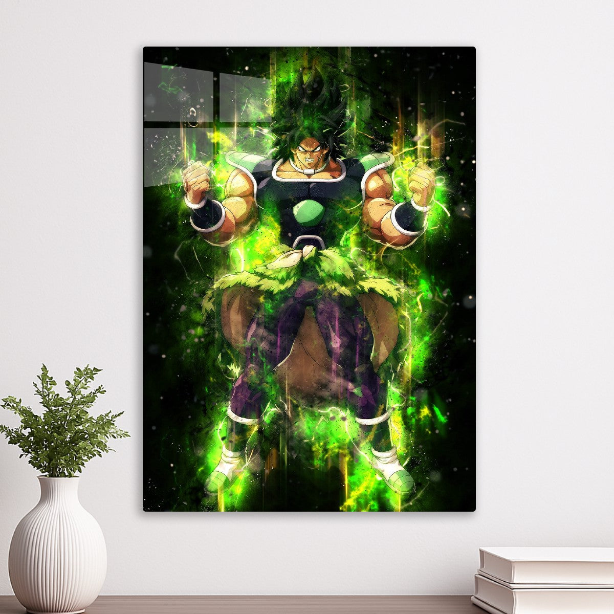 Broly with Green Power, Dragon ball