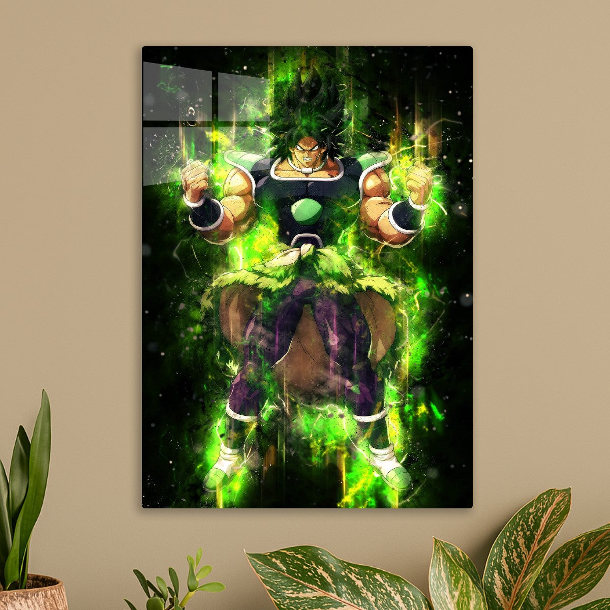 Broly with Green Power, Dragon ball
