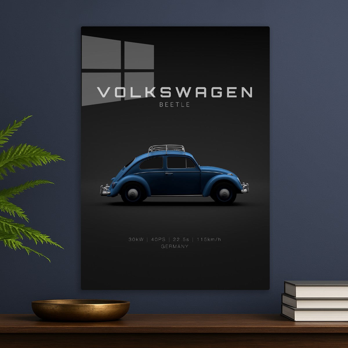 Volkswagen Beetle 1963 - Blue