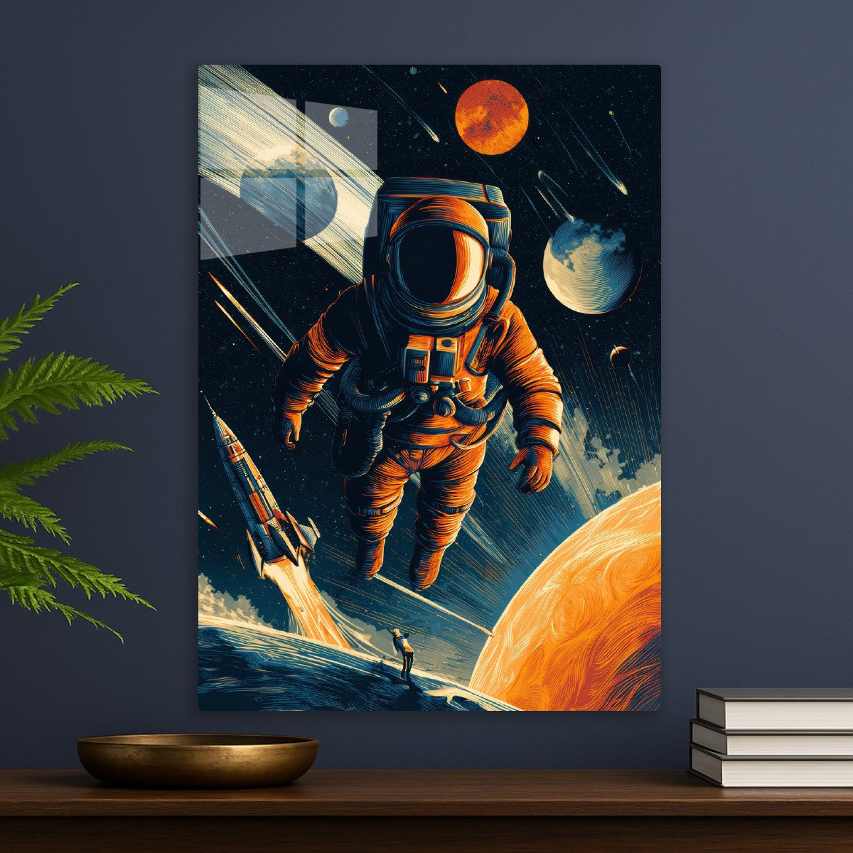 An Astronaut in Space