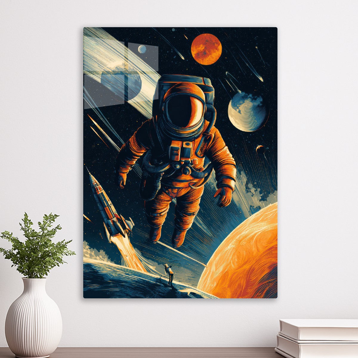 An Astronaut in Space